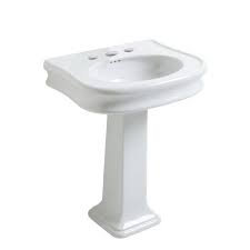2 inch pedestal sink with