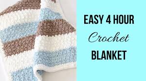 4 Hour Crochet Blanket Beginner Friendly Youtube Baby Boy Crochet Blanket Crochet Baby Blanket Free Pattern Baby Blanket Crochet Pattern Charlotte free crochet blanket pattern. baby blanket crochet pattern