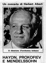 FORGOTTEN ARTISTS 27 HERBERT ALBERT (1903-1973) An occasional series by  Christopher Howell Readers who collected LPs in the 1960