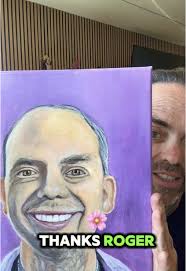 Hand Portrait Painting