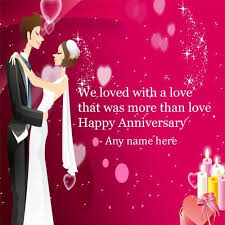 Happy Anniversary Cards With Name Edit Happy Anniversary Cards Happy Wedding Anniversary Wishes Wedding Anniversary Wishes