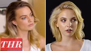 Margot robbie with her blonde wavy upstyle hair at the european premiere of the legend of tarzan on july 5, 2016. Margot Robbie Hair Makeup Tutorial With Pati Dubroff Bryce Scarlett Thr Youtube