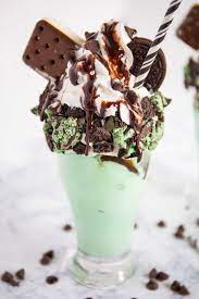 Crazy Mint Chocolate Shake Recipe Wanderzest Recipe Chocolate Shake Mint Chocolate Mint Chocolate Chip Milkshake