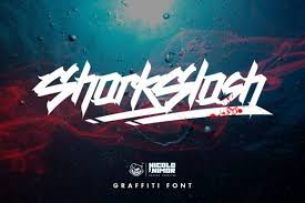 The chicano style graffiti font was designed by latomani otravez. Sharklash Font By Nicolonimor Creative Fabrica In 2020 Graffiti Font Graffiti Graffiti Styles