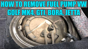Choose from a separate pump or sending unit, or a complete ready to fuel pump module assembly by bosch®. How To Remove Fuel Pump Vw Golf Mk4 Gti Bora Jetta Skoda Octavia 1