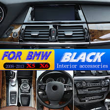 2021 bmw x5 m50i suv infotainment, seating and interior features. Glossy Black Abs Car Interior Decoration Strip Trim Frame Cover For Bmw X5 X6 E70 E71 2008 2013 Car Accessories Interior Mouldings Aliexpress