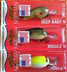 Details About 3 Assorted Norman Deep Baby Middle N Colors Sunfish Gizzard Shad White Chart