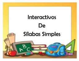 Preescolar interactivo, mexico city, mexico. Material Interactivo Para Trabajar Las Silabas Para Preescolar Y Primaria Orientacion Andujar