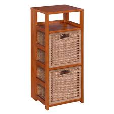 Light gray and colorful felt storage bin / household storage / modern storage basket / colored storage / possible in custom size woollyclouds 5 out of 5 stars (2,507) $ 32. 34 Flip Flop Square Folding Bookcase With 2 Full Size Wicker Storage Baskets Regency Target