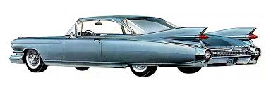 Image result for Silver 1959 Cadillac