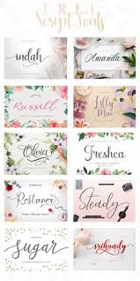 Calligraphy is an artistic writing style where the pressure is varied to create thick and thin lines, all in a single stroke. 20 Free Script Fonts Ideas Lettering Fonts Lettering Alphabet Hand Lettering Alphabet