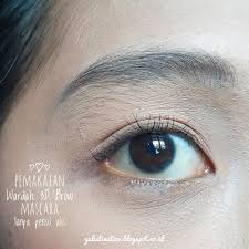 Review Wardah Instaperfect 3d Browfessional Mascara Brown Brow Mascara The Yulistinay S Diary