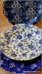 Which he exported in immense. Blue And White Vintage English High Quality Ironstone Floral Etsy Blue And White Christmas Shopping Guide Victorian Tea Room