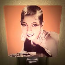 Josephine Baker Night Light Retro Christmas Gift 1920s 1930s Black History  Vintage Afrocentric Art Home Decor Paris Glamour Glam