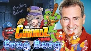 Greg Berg with Muppet babies and 3 stooges