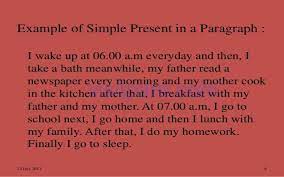Soal cerita simple past tense. Simple Present Tense Pengertian Rumus Fungsi Dan Contoh Kalimatnya