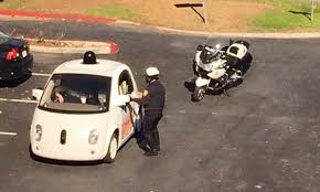 Cop Stops Google Driverless Car For Moving Slow Self Driving Car Projects