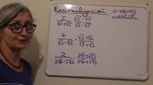 Racionalización usando diferencias de cuadrados.