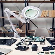 Find many great new & used options and get the best deals for brightech lightview flex superbright led magnifier lamp with clamp daylight. Brightech Lightview Pro Xl Led Adjustable Clamp Dimming Magnify Desk Lamp White Wayfair