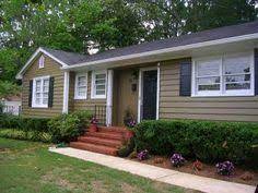Mobile Home Exterior Paint Schemes Black Red Tan Google Search Mobile Home Exteriors Ranch House Exterior House Exterior Color Schemes