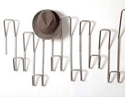 Stainless Steel Coat Rack On The Wall Next To The Whiteboard Get Rid Of Old Standing Coat Rack Wall Mounted Hat Rack Wall Hat Racks Wall Hats