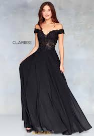 Clarisse Dress 3774 Peachesboutique Com Flowy Prom Dresses Chiffon Dress Black Prom Dresses