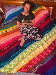 I finished this blanket this week, but my daughter-in-law thought it was  boring because of the color, but I decided to post it in the group to see  what you thought, I