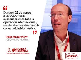 See anko van der werff's compensation, career history, education, & memberships. Anko Van Der Werff Si Le Va Bien A Avianca Le Va Bien A Colombia Columna Vip