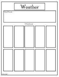 Weather forecast in newspaper vectors (62). This Is An Outline For A Weather Forecast That Organizes Information Like It Would In A Newspaper This Can Be An Add On T Newspaper Template Weather Templates