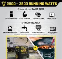 Champion 201185 - 3500 Watt RV-Ready Open Frame Electric Start Inverter  Generator w/ Wireless Remote & CO Shield® (CARB)
