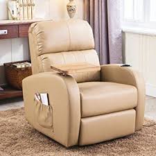 Soges Luxurious Manual Recliner Chair Lounge Sofa Living Room Chair Home Theatre Chair Beige 535 Bg Review Manual Recliner Chair Recliner Chair Lounge Sofa