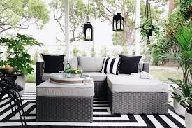 This group of free diy patio furniture plans will help you create a patio the whole family will love. Best Furniture For Small Outdoor Spaces Ashley Homestore