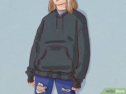 3 Ways To Wear An Oversized Hoodie Wikihow Play with layers for the best transitional season outfit. 3 ways to wear an oversized hoodie
