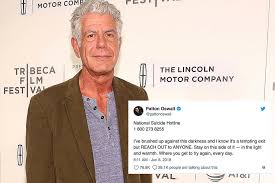Anthony bourdain was in a dark mood in the days leading up to his suicide, his best friend and traveling companion told the famed chef's mother. Celebrities React To Anthony Bourdain S Death