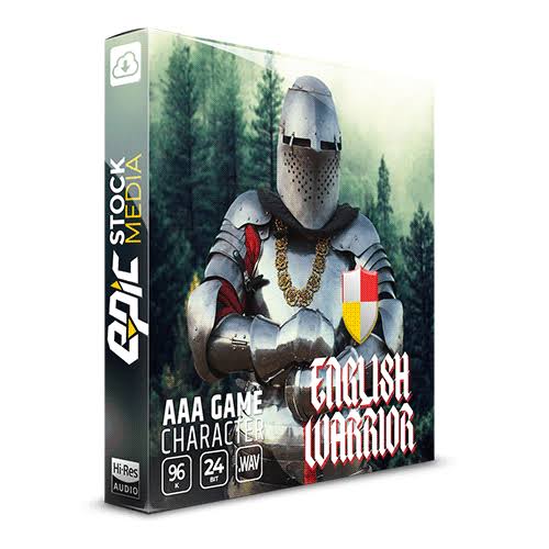 Epic Stock Media – AAA Game Character English Warrior