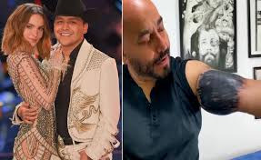 Lupillo rivera polémico nuevamente por tapar el tatuaje que se hizo por el amor que le tenía a su exesposa mayeli, ahora es en honor de su mamá doña rosa. Kvwwucambb5xm