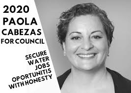 Paola Cabezas 2020 for council