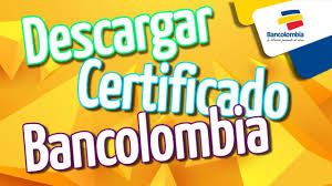 Hacer transferencias a cuentas bancolombia, y a. Consiga Un Certificado De Cuenta Bancolombia