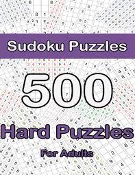 If you play sudoku daily, you will soon start to see improvements in your concentration and overall brain power. 500 Hard Sudoku Puzzles For Adults Sudoku Puzzles Games To Challenge Your Brain Sudoku Puzzles For Adults Ultimate Challenge Collection Of Sudoku Two Levels Of Difficulty To Improve Your