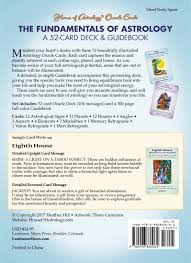 Heather Arielle S The Fundamentals Of Astrology A 52 Card Deck Guidebook Transform Your Life With This Oracle Card Reading Learn Astrology Astrology Books