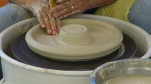 Le creuset stoneware cake stand, 12, white now designs tin cake stand, aqua kootek aluminium. Throwing A Cake Plate Visit Monroeclayworks Com Youtube