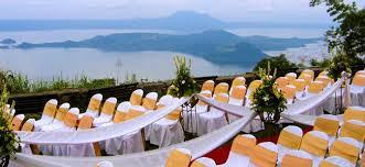 Garden Wedding In The Sky At Josephine Restaurant Tagaytay Wedding Garden Wedding Venue Philippine Wedding
