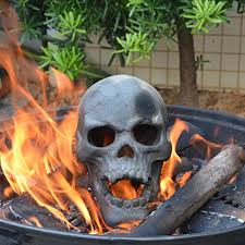 First, physically they are human skulls that can be picked up in a number of hidden locations throughout the. 1 Pack Fire Pits Stanbroil Imitated Human Skulls And Bones Gas Log For Indoor Or Outdoor Fireplaces White Halloween Decor Animatolka Pl