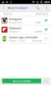 A complete list of the apps will open up. Move App To Sd Card For Android Download
