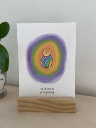 Baby tekening baby hacks geboorte ramen tekening doe het zelf geschenk bebe. Kaartje Regenboogbaby Cardemom