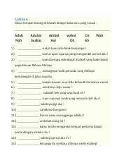 We did not find results for: Latihan Kata Seru Latihan Isikan Tempat Kosong Di Bawah Dengan Kata Seru Yang Sesuai Aduh Nah Aduhai Syabas Amboi Hai Wahai Oh Cis Eh Wah 1 Sudah Course Hero
