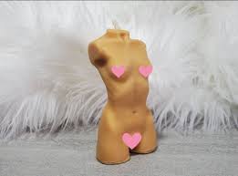 Less Curvy Nude Woman, Candle for Wax Play, Soy Wax. [choose Your Own Wax  Color] Sexy, Witchcraft, Naked, Beauty Candle. - Etsy Israel