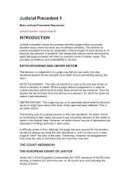 Young v bristol aeroplane co ltd. Judicial Precedent 1