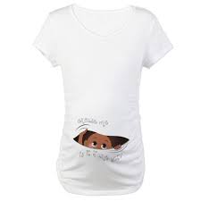 Cafepress Funny Peeking Out Baby June Maternity T Shirt Cotton Maternity T Shirt Cute Funny Pregnancy Tee Walmart Com