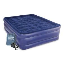 Here we have everything you need. Pure Comfort Queen Size Raised Air Mattress 8501ab The Home Depot